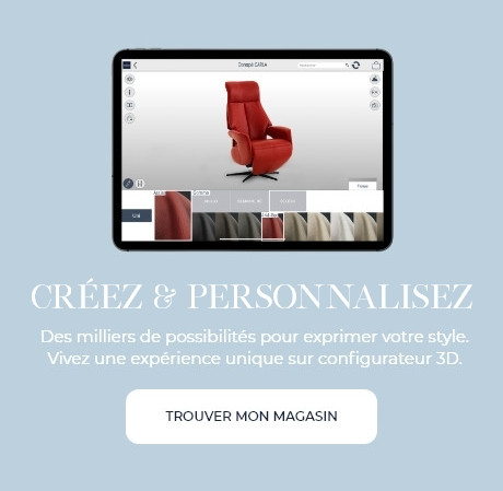 Créez et personnalisez votre fauteuil